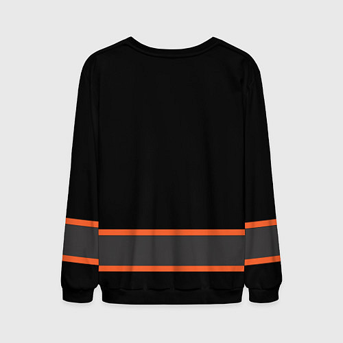 Мужской свитшот Анахайм Дакс, Anaheim Ducks / 3D-Черный – фото 2