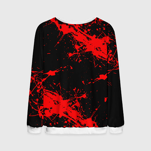 Мужской свитшот БУМАЖНЫЙ ДОМ LA CASA DE PAPEL BELLA CIAO / 3D-Белый – фото 2