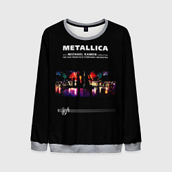 Свитшот мужской Metallica S и M, цвет: 3D-меланж