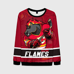 Мужской свитшот Калгари Флэймз, Calgary Flames