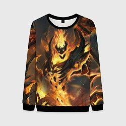 Свитшот мужской DOTA 2 SHADOW FIEND ТЕНЬ, цвет: 3D-черный