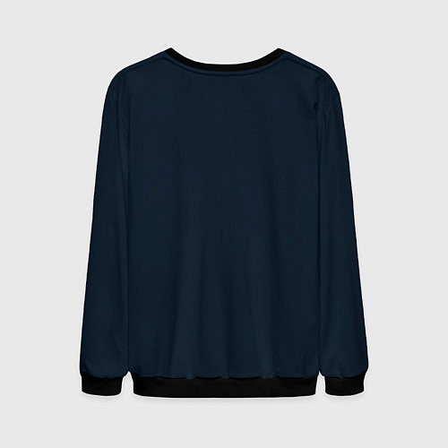 Мужской свитшот НЕЛЬСОН ХО-ХО СИМПСОНЫ / 3D-Черный – фото 2