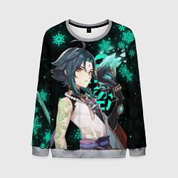 Мужской свитшот GENSHIN IMPACT СЯО НОВОГОДНИЙ