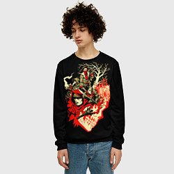 Свитшот мужской Darkest Dungeon - Темнейшее подземелье, цвет: 3D-черный — фото 2