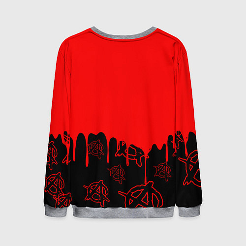 Мужской свитшот Моя оборона Гражданская оборона / 3D-Меланж – фото 2