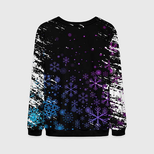 Мужской свитшот Free Fire новогодний / 3D-Черный – фото 2