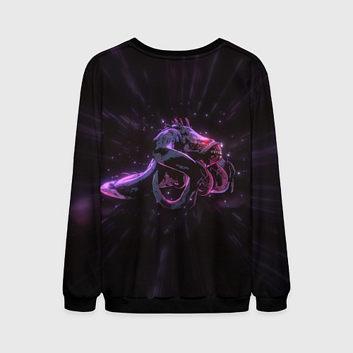 Мужской свитшот Shambler Darkest Dungeon / 3D-Черный – фото 2