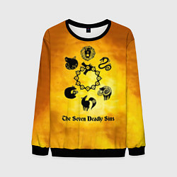 Мужской свитшот Все 7 смертных грехов
