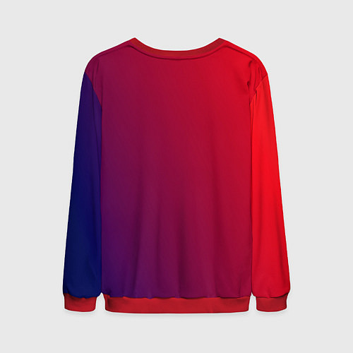 Мужской свитшот Вай и Джинкс Аркейн / 3D-Красный – фото 2