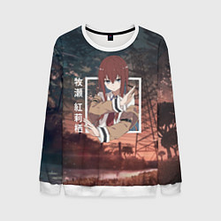 Мужской свитшот Врата Штейна Steins Gate, Курису Макисэ Kurisu Mak