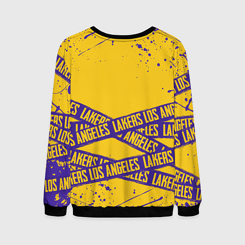 Мужской свитшот LAKERS SPORT LINE STYLE NBA / 3D-Черный – фото 2