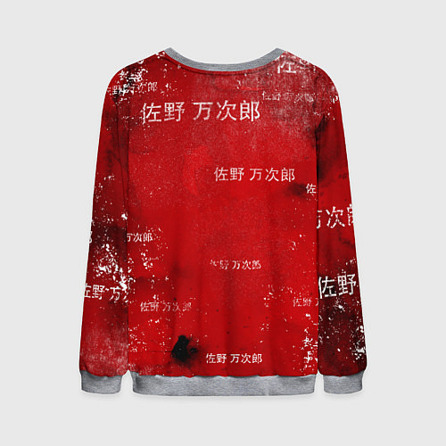 Мужской свитшот МАЙКИ МАНДЗИРО ТОСВА RED / 3D-Меланж – фото 2