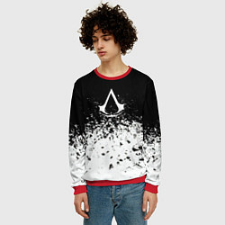 Свитшот мужской Assassins creed ассасины, цвет: 3D-красный — фото 2