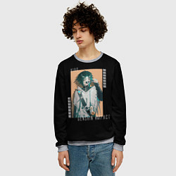 Свитшот мужской Genshin Impact Xiao, цвет: 3D-меланж — фото 2