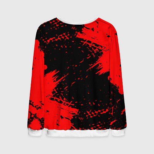 Мужской свитшот Darkest Dungeon - Темнейшее подземелье / 3D-Белый – фото 2