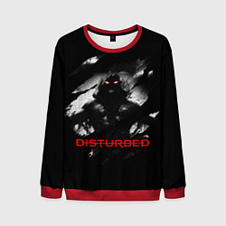 Свитшот мужской DISTURBED THE GUY ЛИЦО ДЕМОНА, цвет: 3D-красный