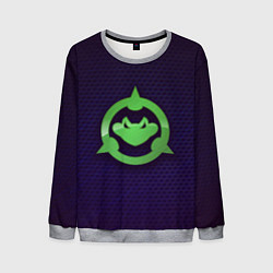 Свитшот мужской Battletoads Logo, цвет: 3D-меланж