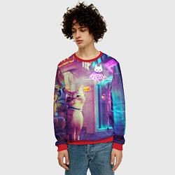 Свитшот мужской Stray, цвет: 3D-красный — фото 2