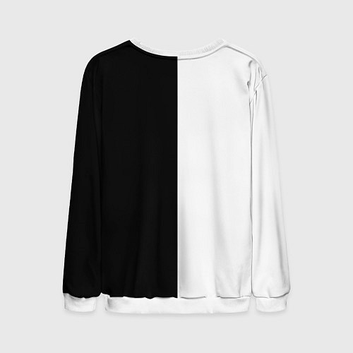 Мужской свитшот FOX Лис / 3D-Белый – фото 2