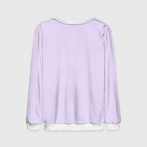 Мужской свитшот Hi mommy! / 3D-Белый – фото 2