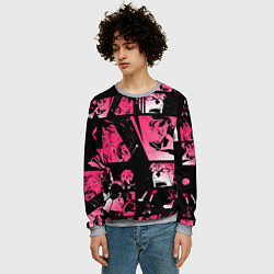 Свитшот мужской АКАШИ СЕЙДЖУРО ЛУЧШИЕ МОМЕНТЫ, цвет: 3D-меланж — фото 2