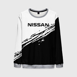 Свитшот мужской Nissan ниссан, цвет: 3D-меланж