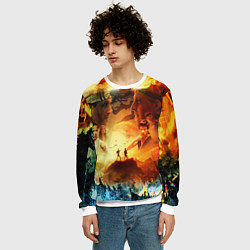 Свитшот мужской Cobra Kai, цвет: 3D-белый — фото 2