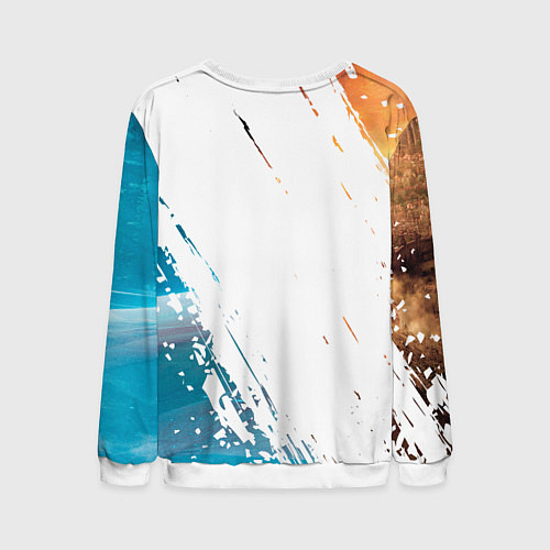 Мужской свитшот Prince of Persia принц Персии / 3D-Белый – фото 2