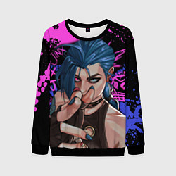 Мужской свитшот Arcane League Of Legends JINX ПАУДЕР