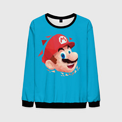 Свитшот мужской Mario арт, цвет: 3D-черный