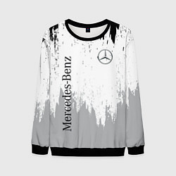 Свитшот мужской Mercedes-Benz - Текстура, цвет: 3D-черный