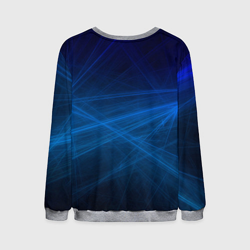 Мужской свитшот Honda - Blue / 3D-Меланж – фото 2