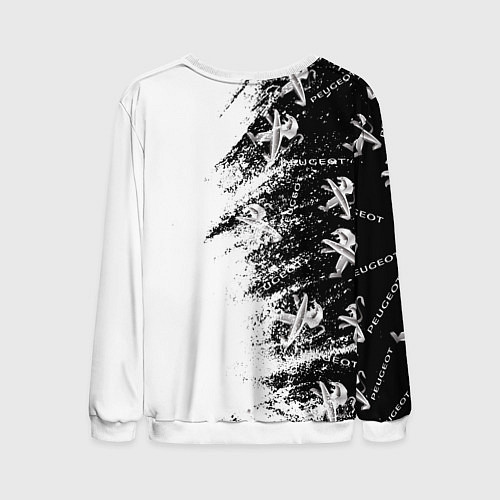 Мужской свитшот Peugeot Распылитель / 3D-Белый – фото 2