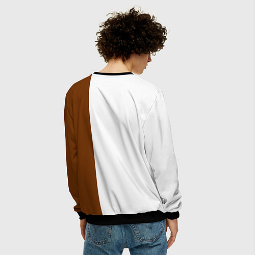 Мужской свитшот Охота на Утку / 3D-Черный – фото 4