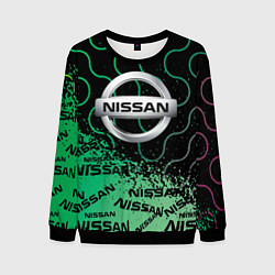 Свитшот мужской NISSAN Супер класса, цвет: 3D-черный