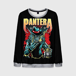 Свитшот мужской Pantera принт, цвет: 3D-меланж