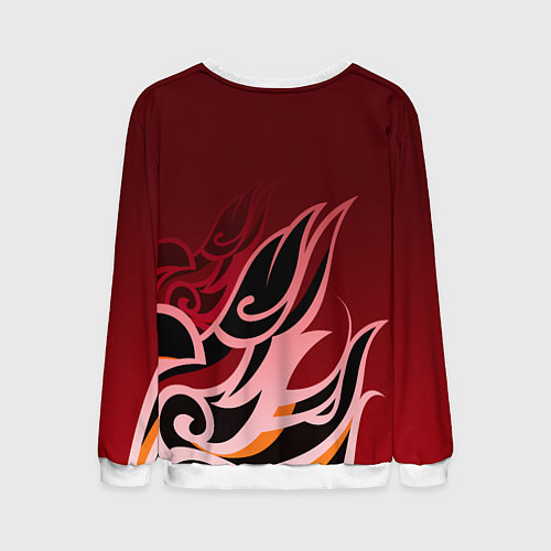 Мужской свитшот ТОМА GENSHIN IMPACT / 3D-Белый – фото 2