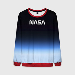 Свитшот мужской NASA с МКС, цвет: 3D-красный