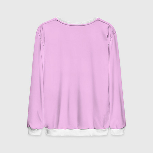 Мужской свитшот Bonnie the Rabbit UCN / 3D-Белый – фото 2