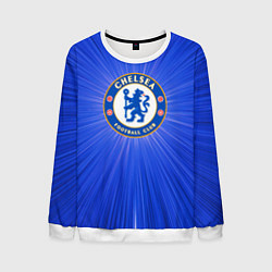 Свитшот мужской Chelsea football club, цвет: 3D-белый