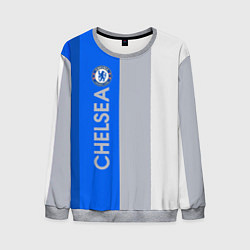 Свитшот мужской Chelsea football club, цвет: 3D-меланж