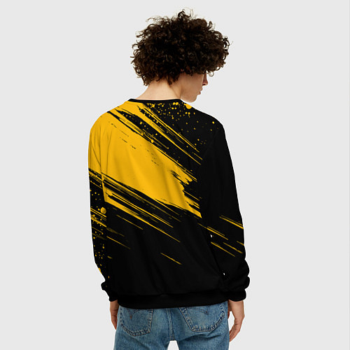 Мужской свитшот Парусный спорт Водный спорт / 3D-Черный – фото 4