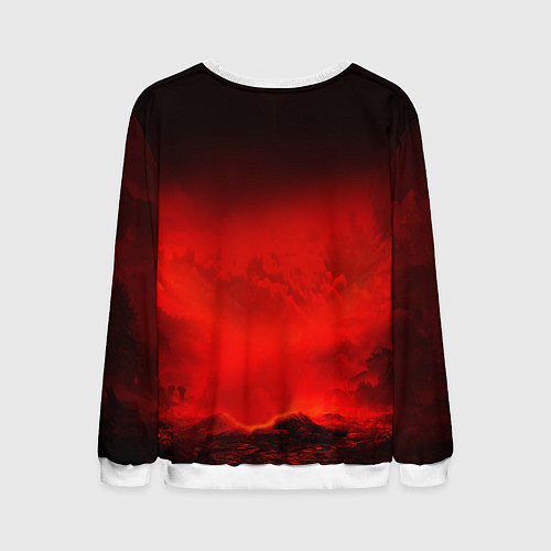 Мужской свитшот ELDER RING / 3D-Белый – фото 2