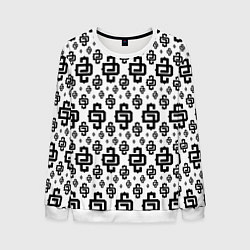 Свитшот мужской White Pattern Dope Camo Dope Street Market, цвет: 3D-белый