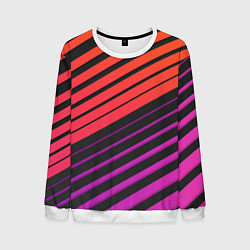 Мужской свитшот Линии градиентGradient Polygon Lines