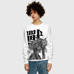 Свитшот мужской EVАNGELIОN, цвет: 3D-белый — фото 2