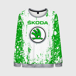 Мужской свитшот Skoda Брызги