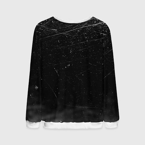 Мужской свитшот Самурай Бусидо Иероглифы Samurai Lightning / 3D-Белый – фото 2