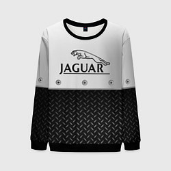 Свитшот мужской Jaguar Ягуар Сталь, цвет: 3D-черный