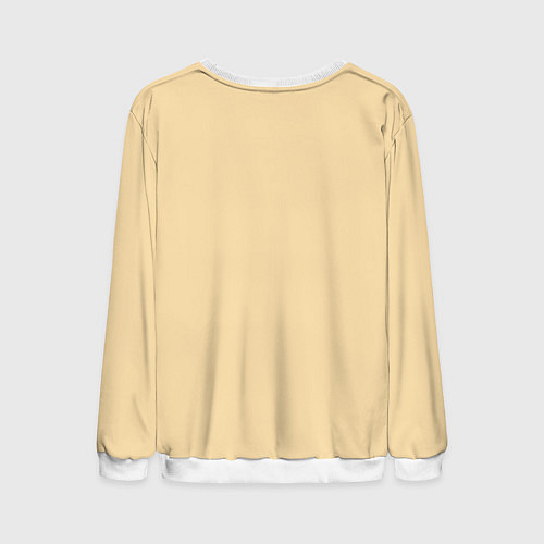 Мужской свитшот Позитивная Эмма / 3D-Белый – фото 2